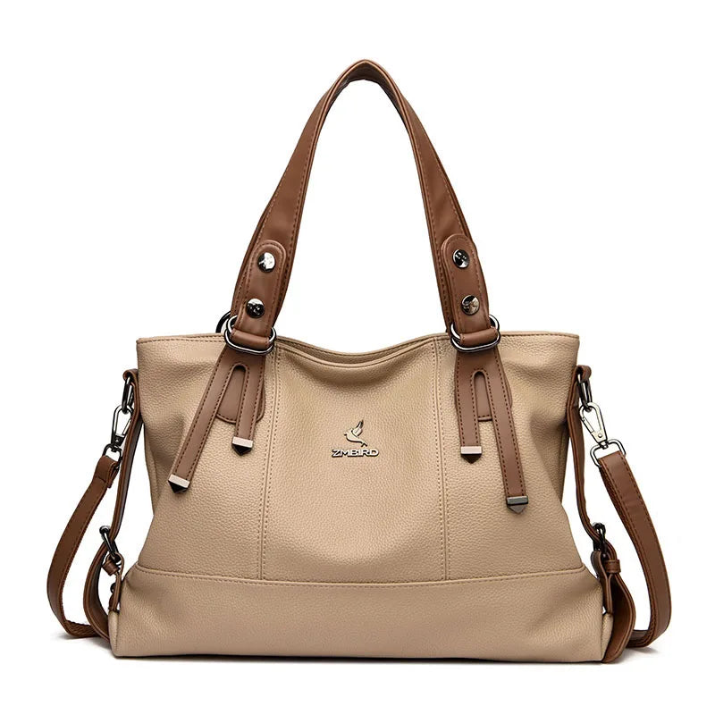 Bolsa Feminina Grande de Couro