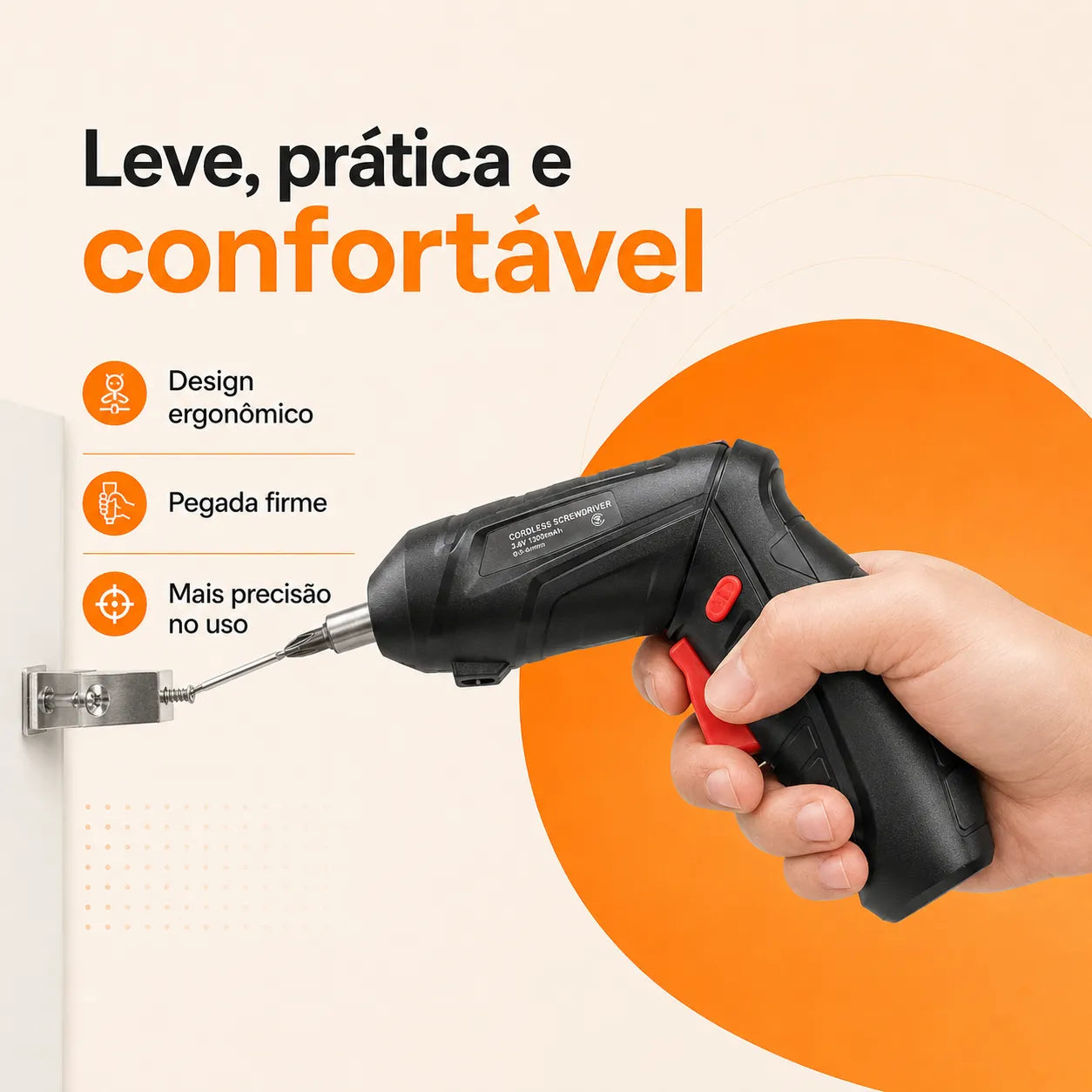 Parafusadeira Elétrica Recarregável MontPro® (Kit Completo com 43 Acessórios + Maleta) – Queima de Estoque! 🔥