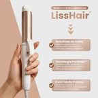 LissHair® – Chapinha e Modelador 2 em 1 (Cabelos Lisos e Cachos Perfeitos em Minutos) – Oferta Exclusiva!